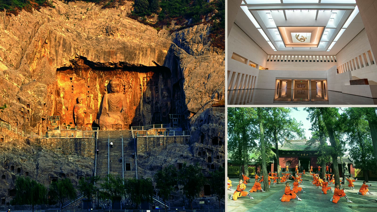 Henan UNESCO route representing Longmen Grottoes, Yin Xu, Dengfeng, Silk Roads, and Grand Canal heritage